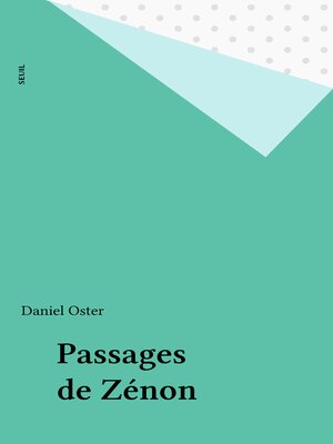 cover image of Passages de Zénon